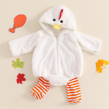 Disfraz de Halloween Twopumpkin para bebé, rompevientos y leggings