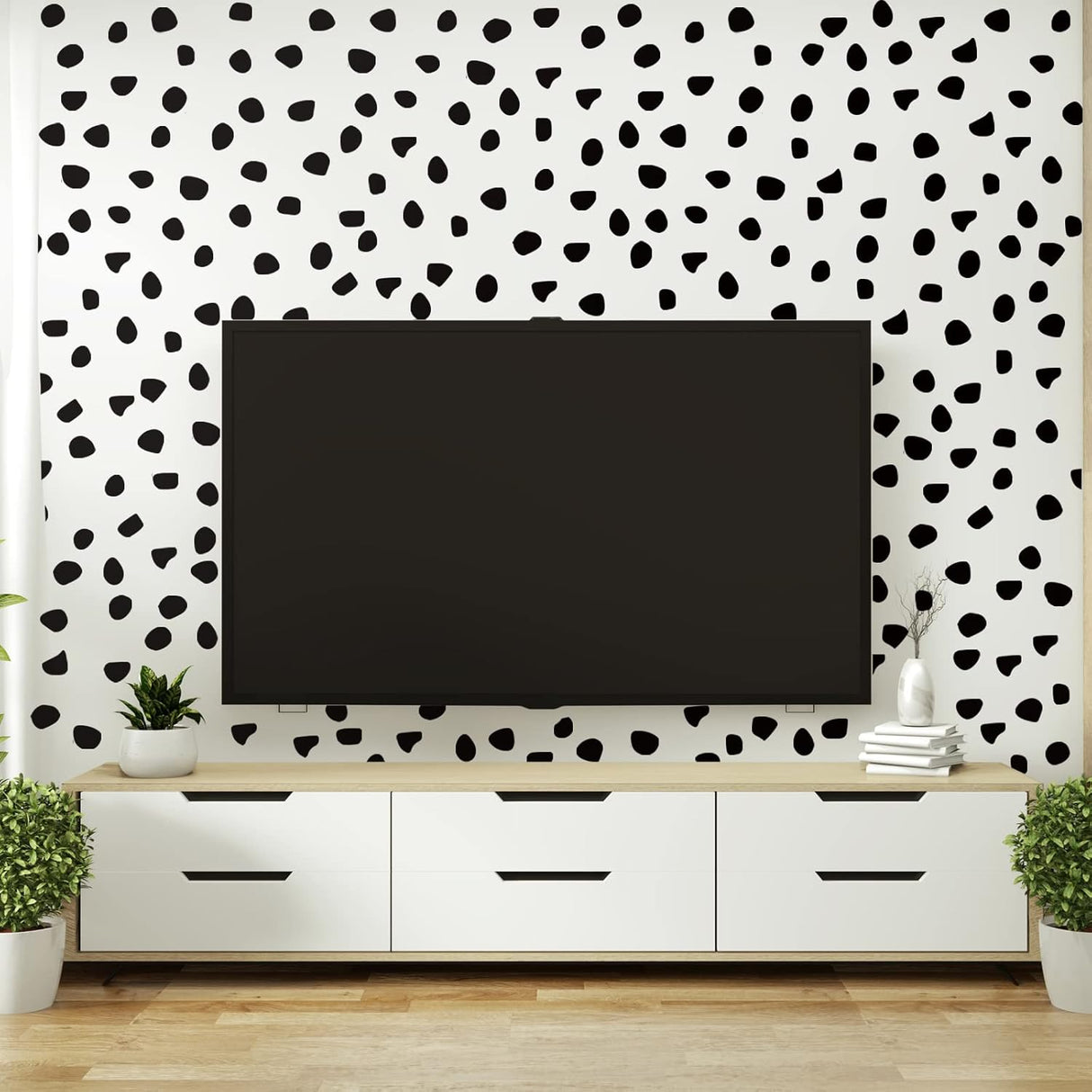 Vinilos Puntos Irregulares Boho para Pared - Decoración Infantil
