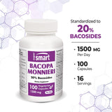 Suplemento nootrópico  Monnieri 1500 mg refuerzo cerebral