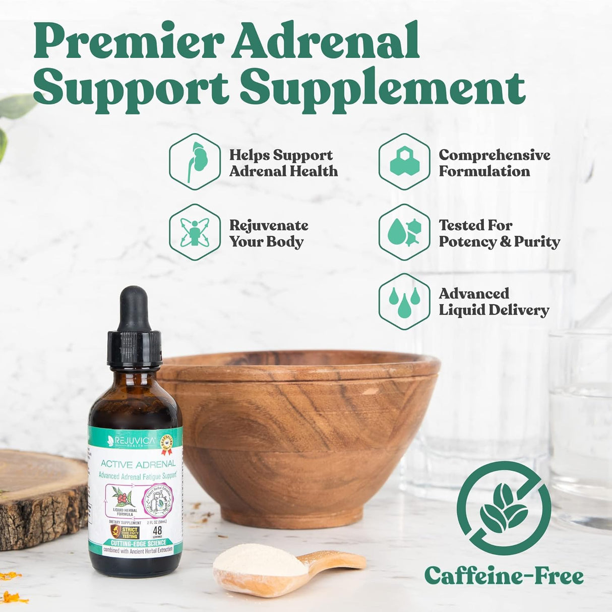 suplemento natural para ayudar a apoyar tu salud suprarrenal