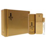 Paco Rabanne 1 Million Men 3.4oz EDT Spray de 3 piezas