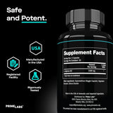 L-Arginina Prime Labs 1500mg - Flujo Sanguíneo y Energía