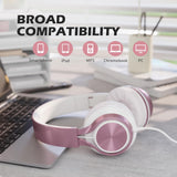 Auriculares AILIHE C8 para Niñas, Con Micrófono y Control de Volumen