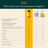 Suplemento de perimenopausia para mujeres WILE