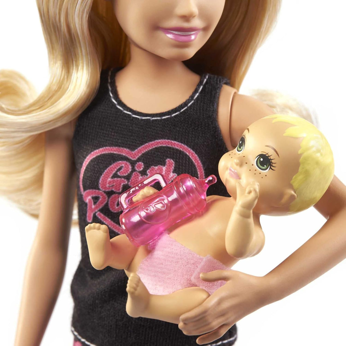 Barbie Skipper Babysitters Inc Set con Muñeca, Accesorios y Top