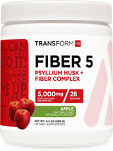 Psyllium Husk y Fibra TransformHQ - Salud Digestiva, 28 Porciones
