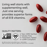 Vitamin B-Complex Sports Research, Vegano, 60 Softgels