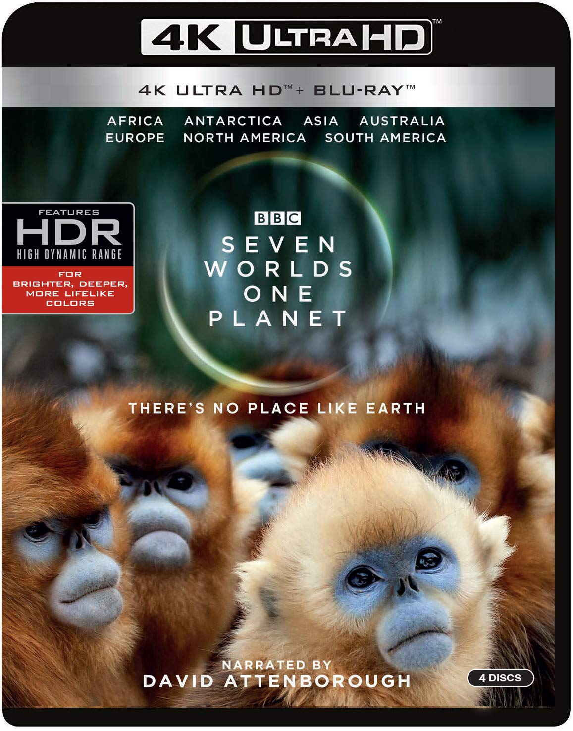 Seven Worlds, One Planet (4K Ultra HD + Blu-ray) [4K UHD]
