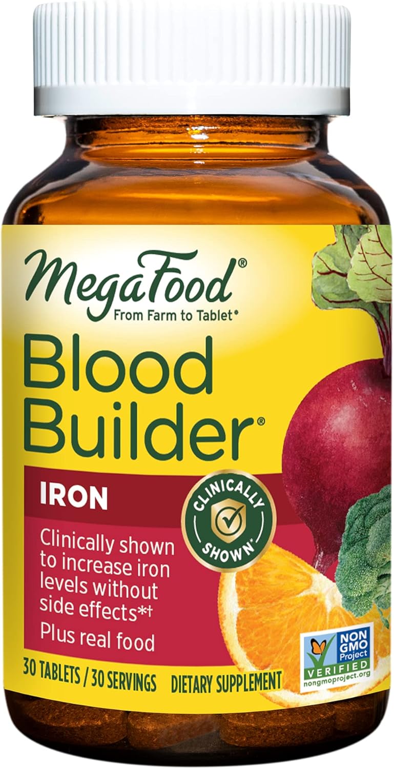 Suplemento de hierro Blood Builder estimulante energético