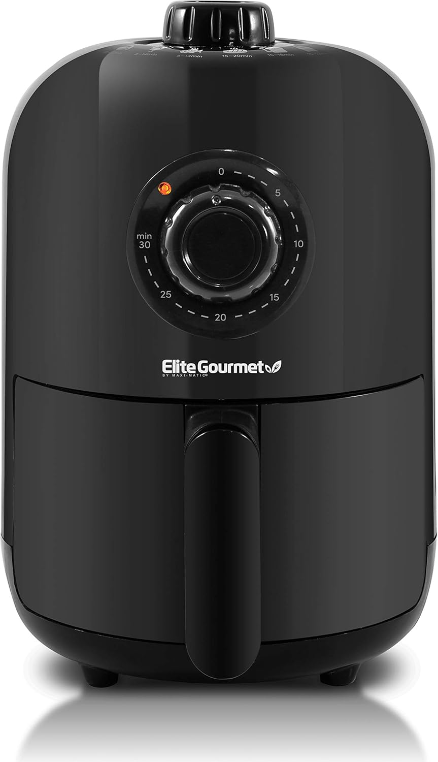Freidora de aire Elite Gourmet 1.1 Qt, 1000W, EAF-1121X