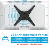 Soporte de Techo para TV MOUNTUP, Ajustable, MU0039