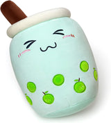 Peluche de té con leche adorable almohada de peluche