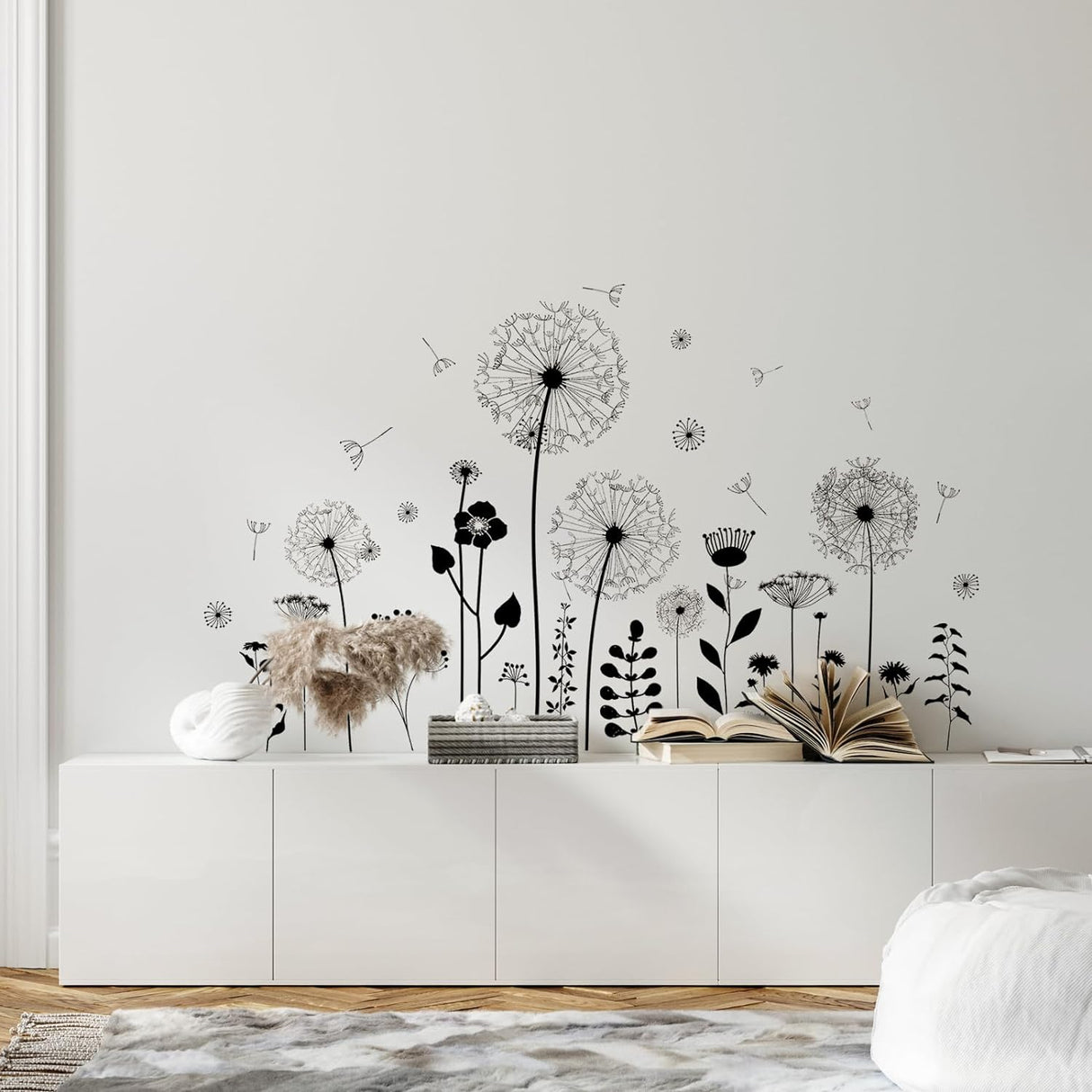 Pegatinas de Pared Diente de León, Supzone, Autoadhesivas, Creativas