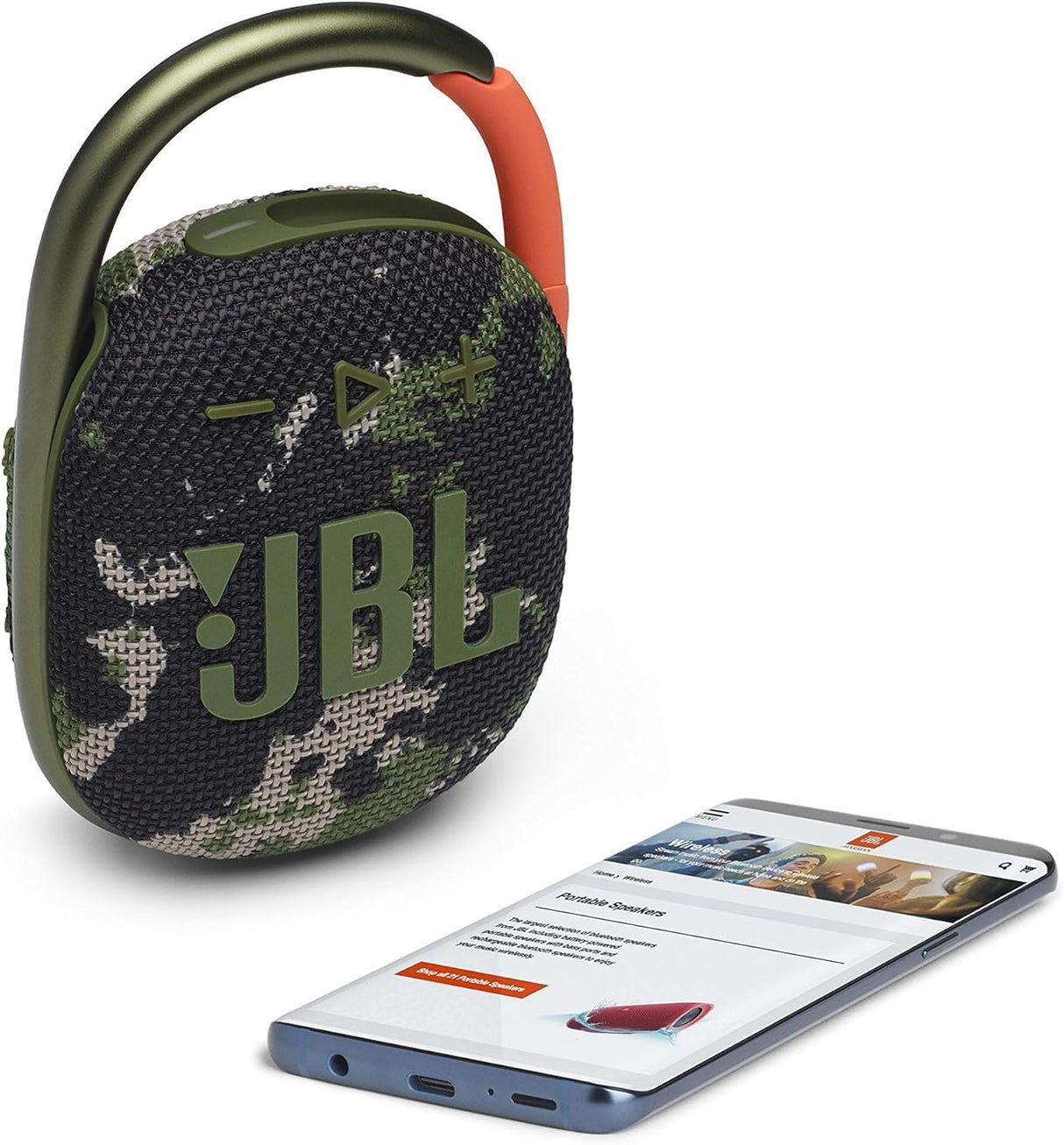 Altavoz Bluetooth JBL Clip 4 - Impermeable IP67, Portátil