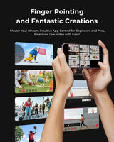 Cámara OBSBOT 4K PTZ con IA, control gesto y streaming