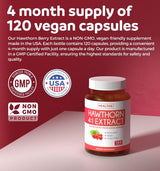 Suplemento Hawthorn Berry de digestión y salud cardíaca