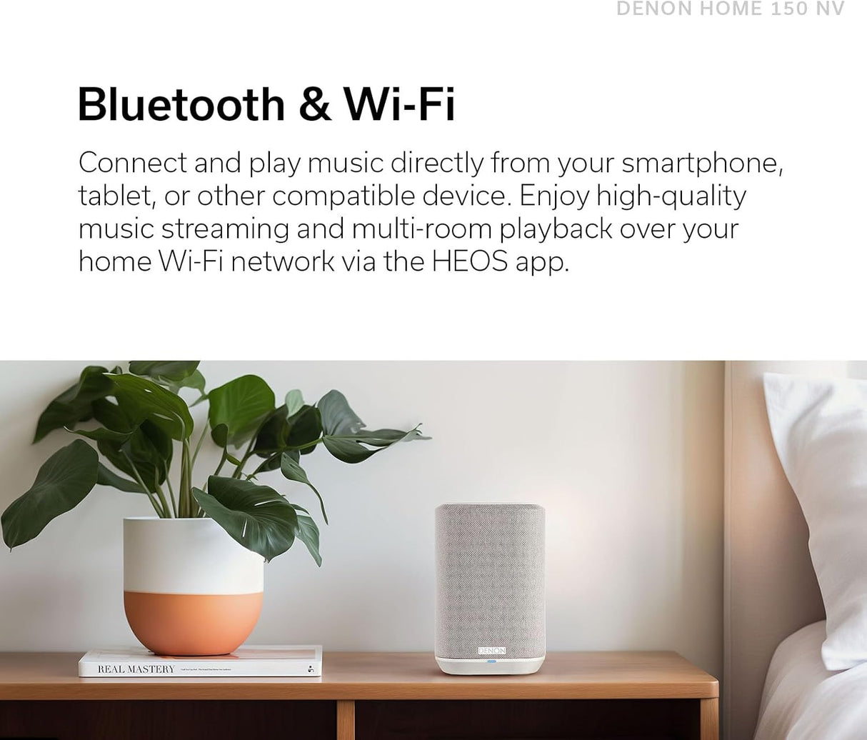 Altavoz Denon Home 150 NV, HEOS, AirPlay 2, Bluetooth, Compacto