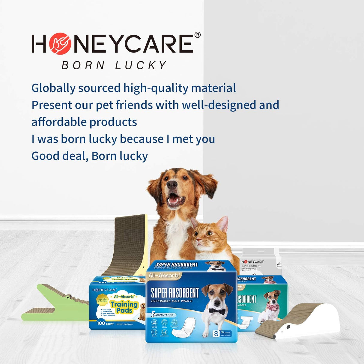 HONEY CARE All-Absorb - Pañales para perro  transpirable