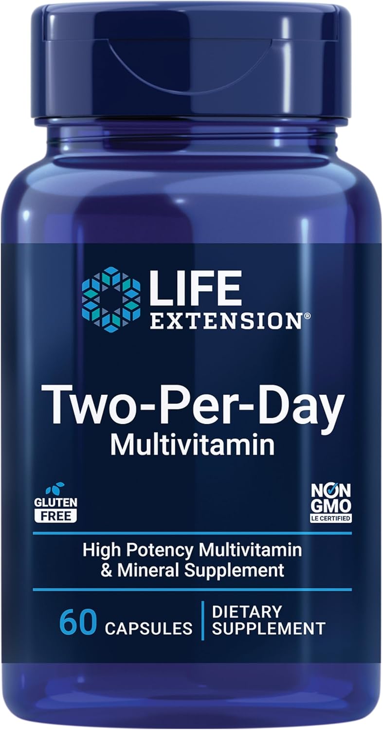 Life Extension Multivitamínico Dos por Día - Salud Cardiovascular y Cerebral