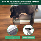 Cama para perros FXW Titanest, resistente, 50 pulgadas, lavable