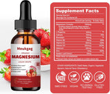 Suplemento Líquido de Magnesio Glycinato 1000mg con Bromelina, D3, B6 y K2