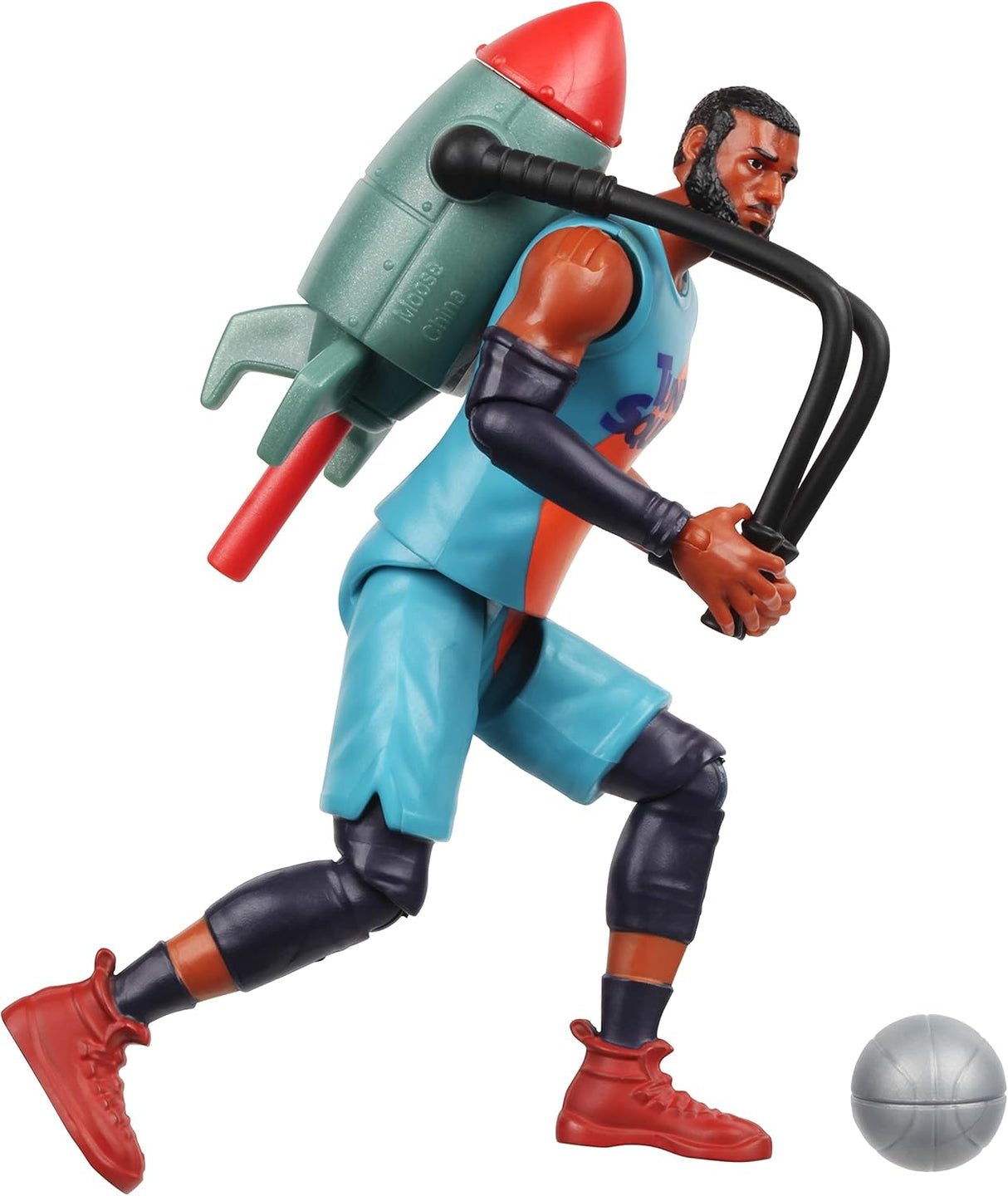 Figura de acción Baller - Lebron James con mochila Acme 4000