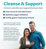 Suplemento Respiratorio 2 Meses - Limpieza Pulmonar, Vegan