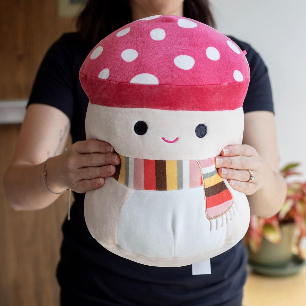 Peluches  Squishmallow Malcolm The Mushroom  10 pulgadas