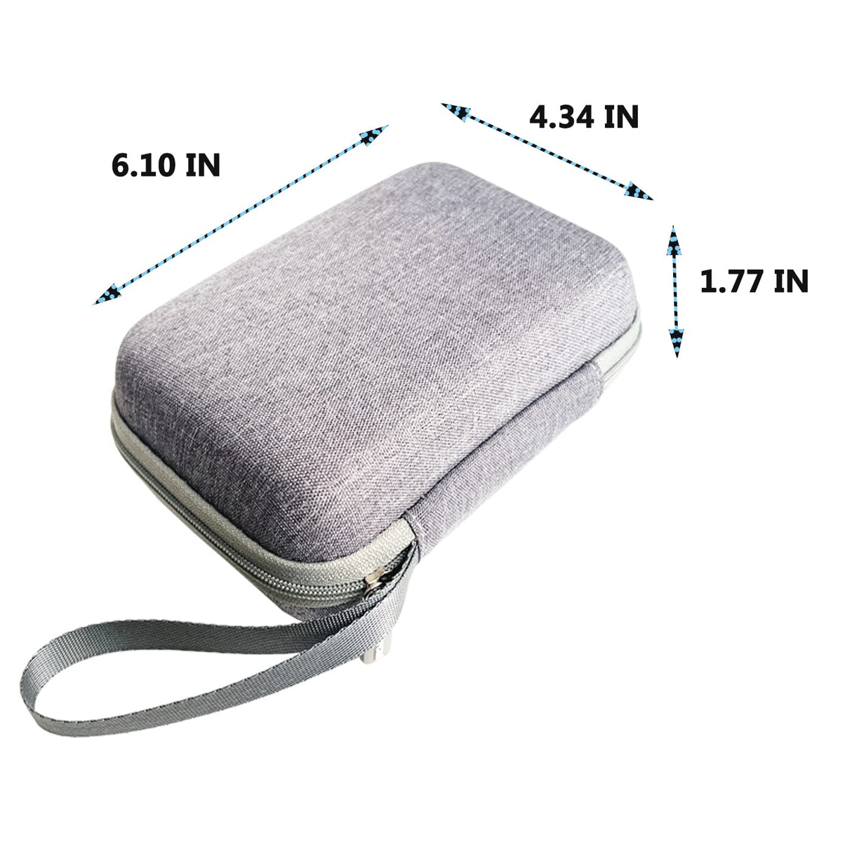 Estuche rígido de transporte para consola de juegos portátil