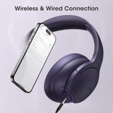 Auriculares Bluetooth Inalámbricos Over Ear, 90H Autonomía, EQ 3 Modos