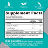 Suplementos de magnesio para adultos 200 mg de citrato