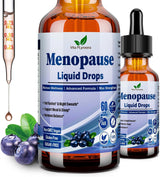 Suplemento líquido para menopausia, 8 en 1, con Black Cohosh