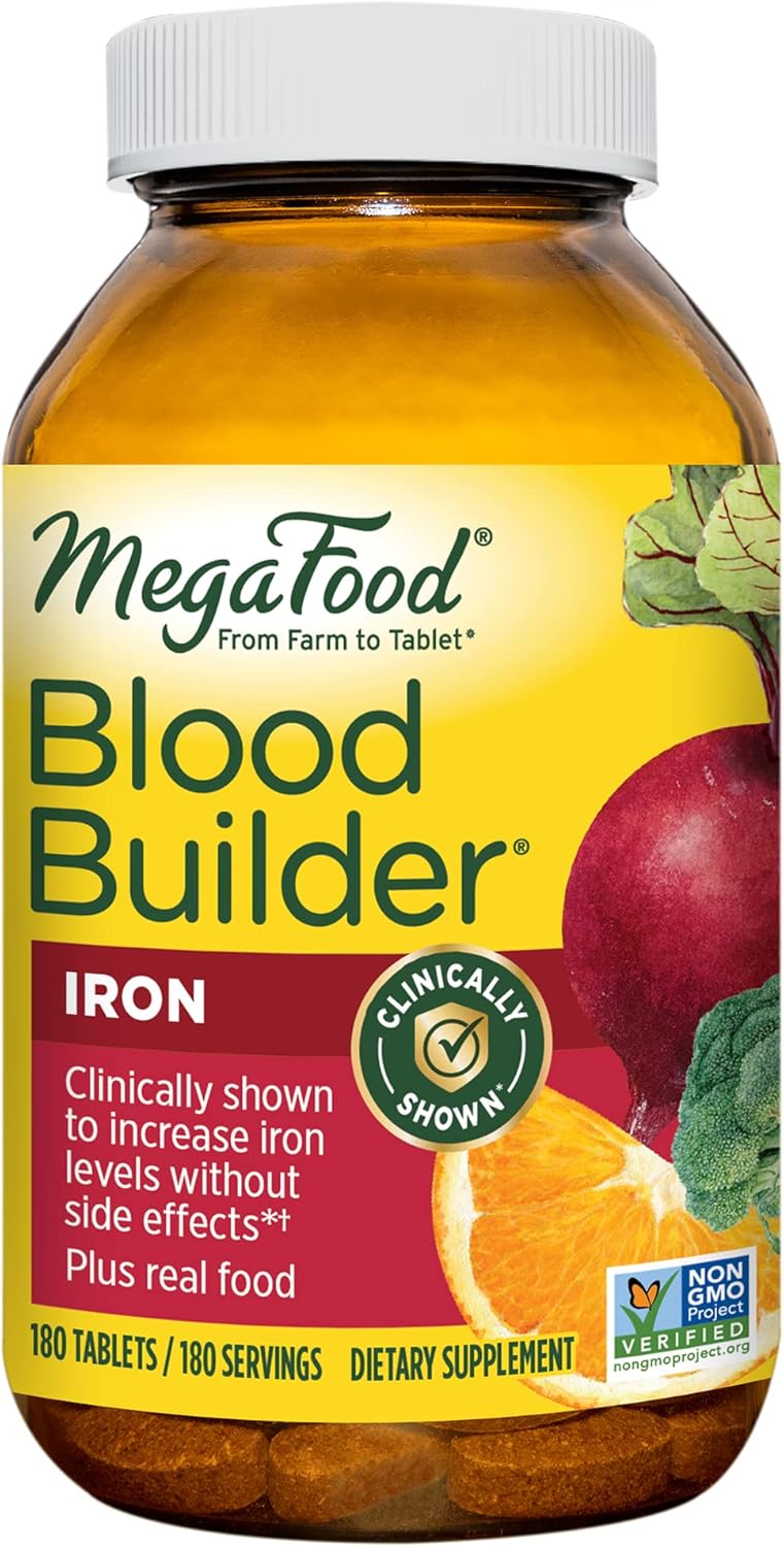 Suplemento Comprimidos de suplemento de hierro Blood Builder