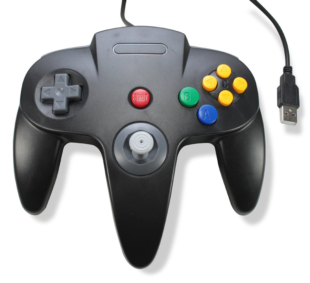 Controlador clásico  cable USB Retro N64 Bit para PC y MAC