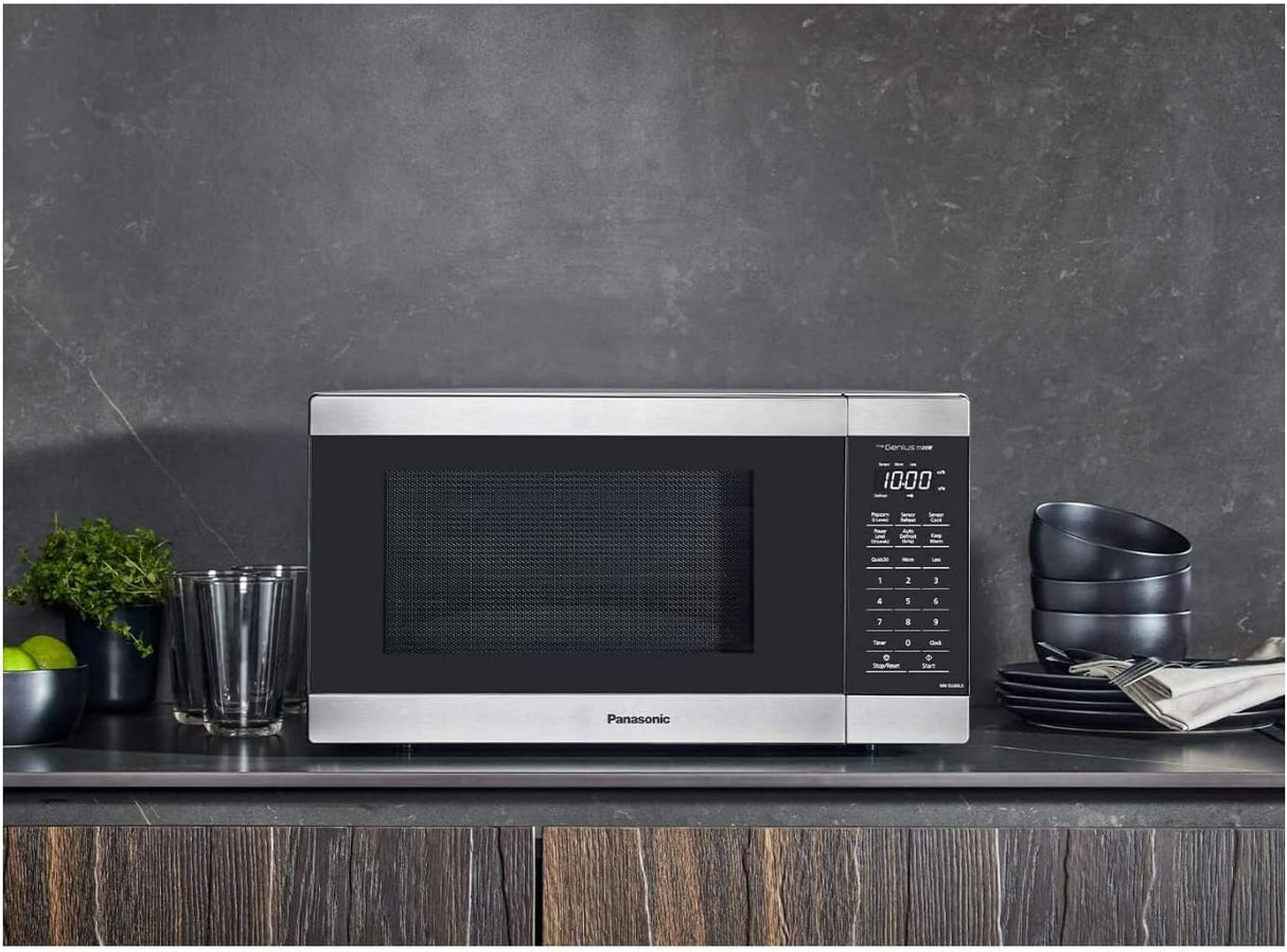 Horno microondas Panasonic NN-SU66LS 1100W, 1.3 cu ft, Sensor