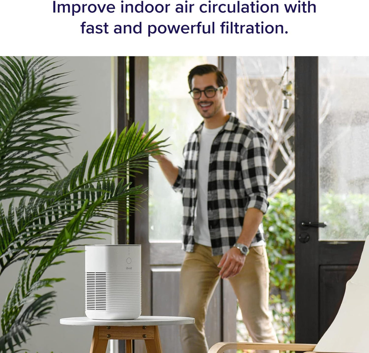 Purificador de aire ambientadores HEPA con esponja LEVOIT