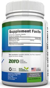 Suplemento TMG Trimethylglycine 1000mg - 180 Cápsulas