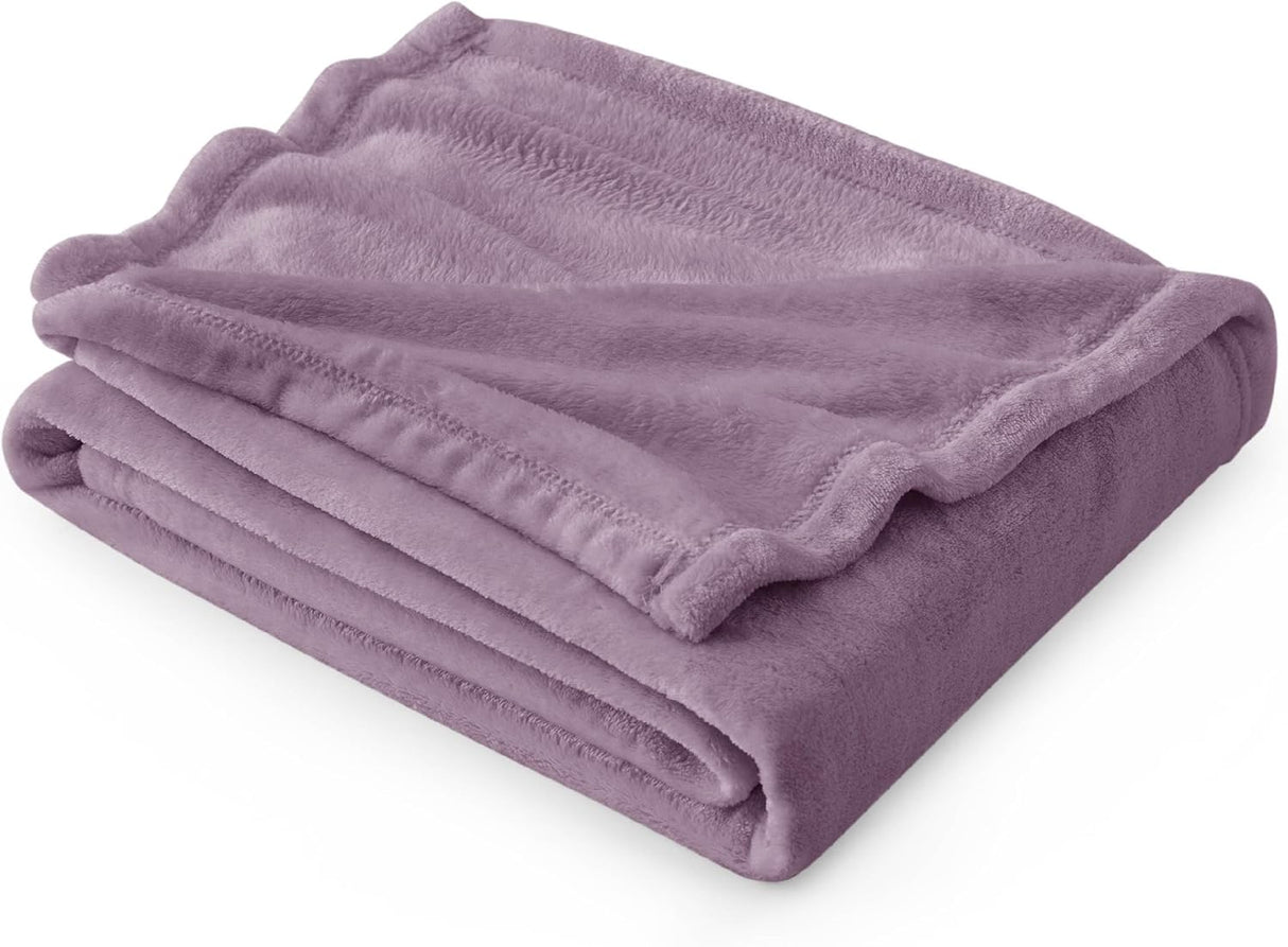 Manta de lana Bedsure, ligera, suave y acogedora, 50x60 pulgadas