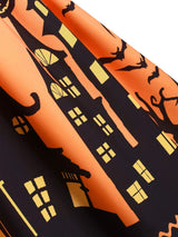Disfraz Vestido de Halloween diseño de calabaza Tamaño: 5X