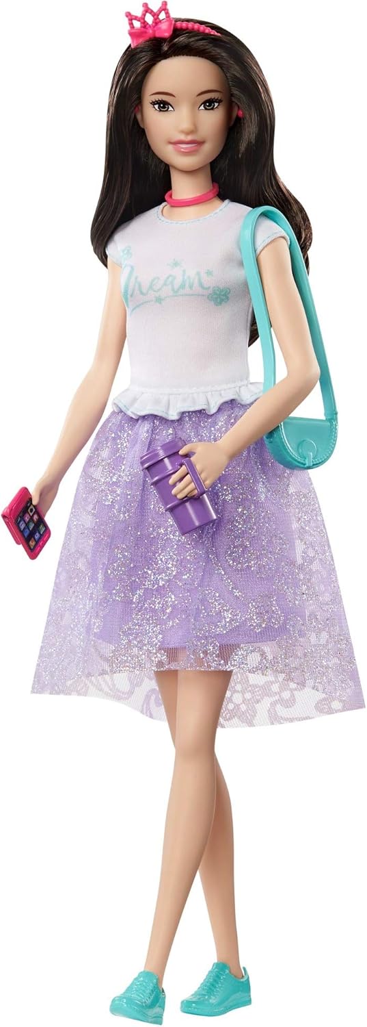 Barbie Princess Adventure Muñeca con Accesorios, 12 Renee