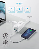 Anker Protector de sobretensiones USB C (300J), tira de alimentación