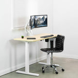 Soporte Doble de Monitor VIVO, Brazo Neumático, STAND-V102OW