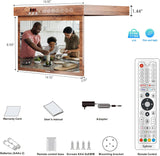 Televisor Smart SYLVOX 15.6 1080P Android para Cocina