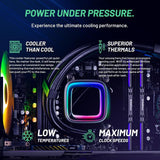 Computadora de escritorio de juego de 1 TB16 GB DDR4 negro