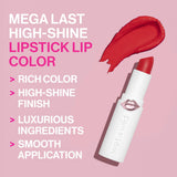 Barra de Labios Mega Last: Brillo, Nutritiva, Vegana y Cruelty-Free