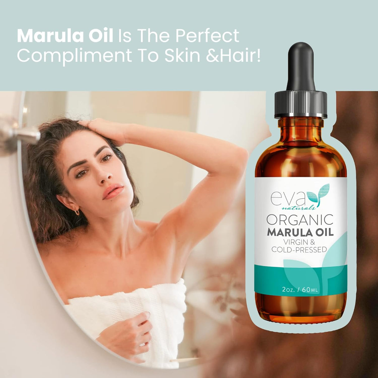 Aceite de Marula Orgánico para Rostro y Cabello, Fórmula Anti-Edad