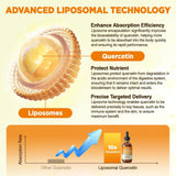 Liposomal Quercetina con Bromelina, 8 en 1, 2oz