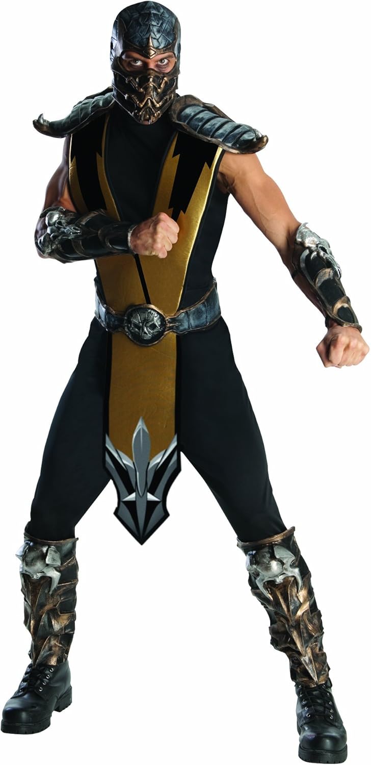 Disfraz de Scorpion Mortal Kombat, Rubie's, Adulto, Referencia 123