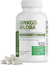 Cápsulas Vegetarianas Ginkgo Biloba Extra Apoyo Cerebral