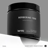 Suplemento Berberina de ultra alta resistencia 1500 mg 180u